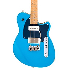 Reverend Charger H90 Wilkinson Electric Guitar With Maple Fingerboard - Ohana Blue