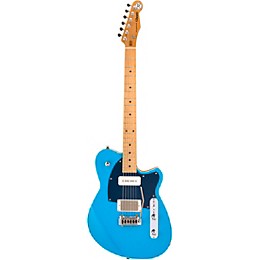 Reverend Charger H90 Wilkinson Electric Guitar With Maple Fingerboard - Ohana Blue