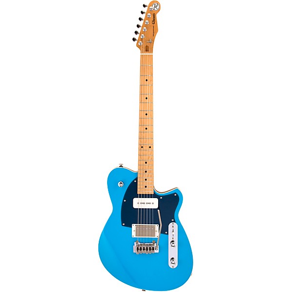 Reverend Charger H90 Wilkinson Electric Guitar With Maple Fingerboard - Ohana Blue