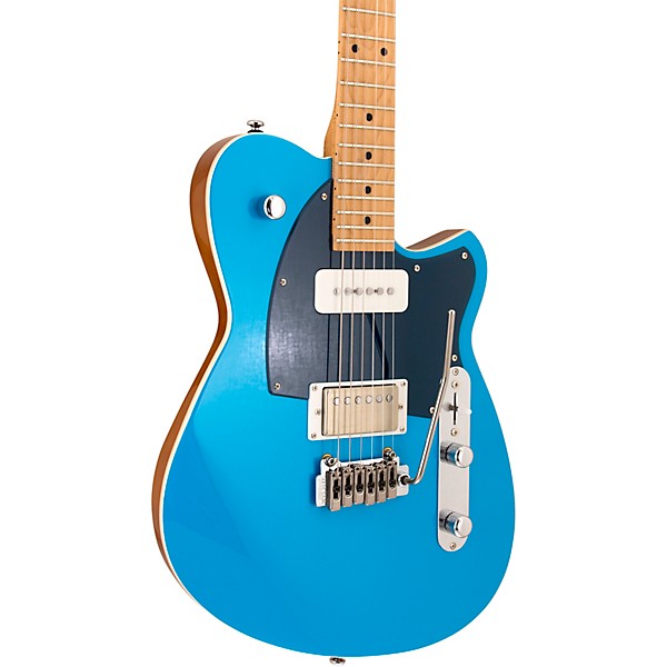 Reverend Charger H90 Wilkinson Electric Guitar With Maple Fingerboard - Ohana Blue
