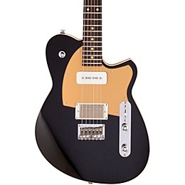 Reverend Charger H90 Electric Guitar With Rosewood Fingerboard - Midnight Black