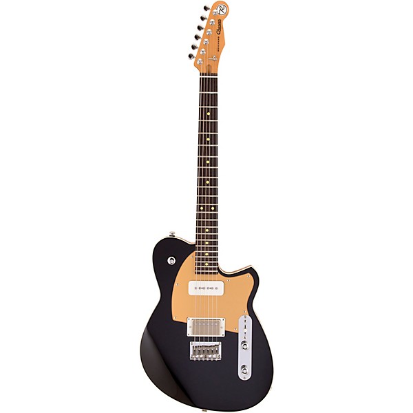 Reverend Charger H90 Electric Guitar With Rosewood Fingerboard - Midnight Black