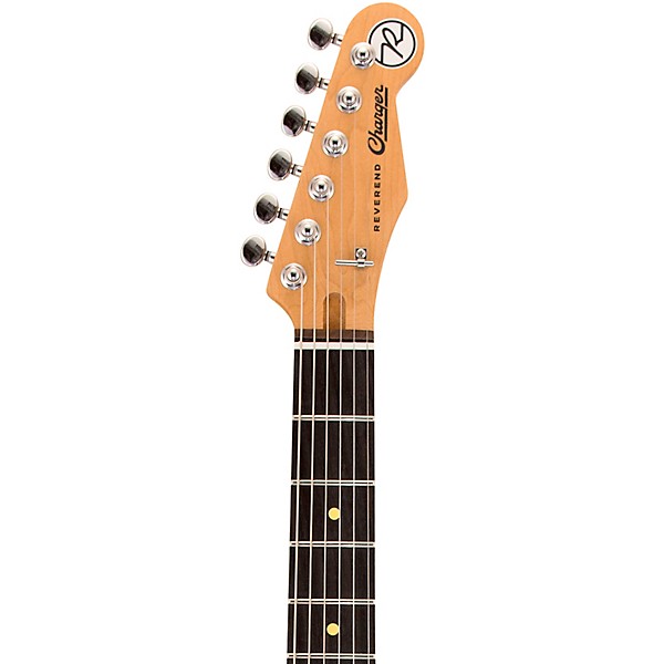 Reverend Charger H90 Wilkinson Electric Guitar With Rosewood Fingerboard - Midnight Black