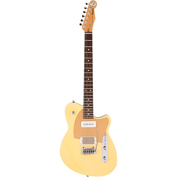 Reverend Charger H90 Wilkinson Electric Guitar With Rosewood Fingerboard - Powder Yellow