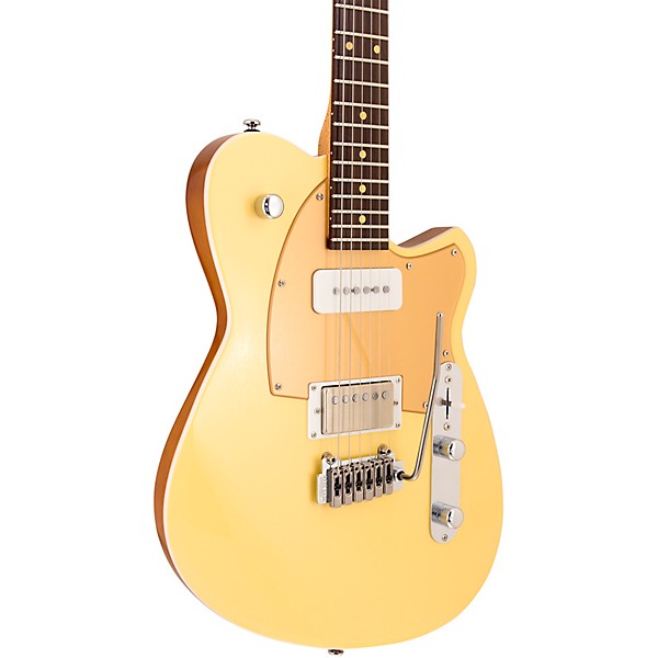 Reverend Charger H90 Wilkinson Electric Guitar With Rosewood Fingerboard - Powder Yellow