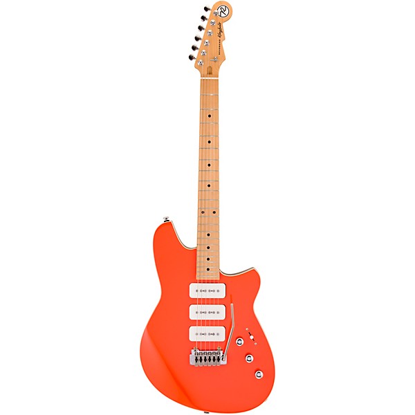 Reverend Kingbolt 390 Electric Guitar With Maple Fingerboard - Feisty Red