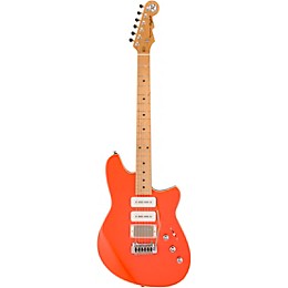 Reverend Kingbolt H290 Electric Guitar With Maple Fingerboard - Feisty Red