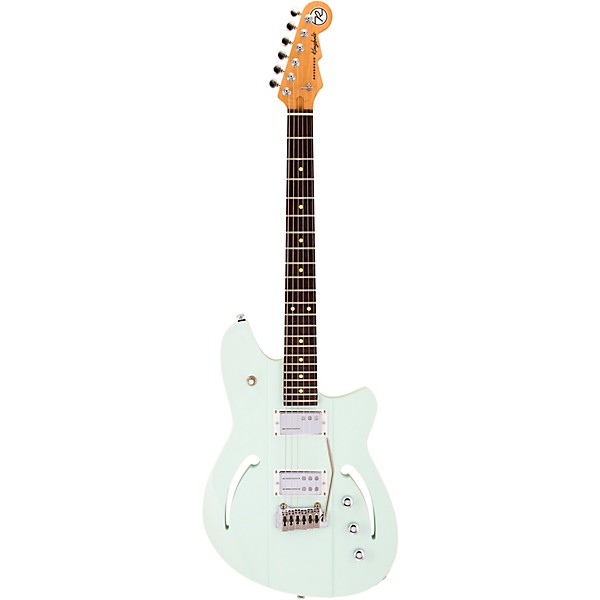 Reverend Kingbolt F-Sonic Electric Guitar With Rosewood Fingerboard - Iconic Blue