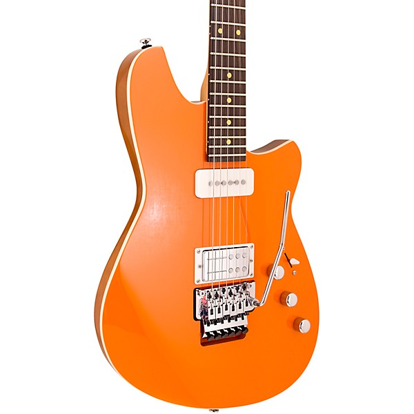 Reverend Kingbolt H90 Floyd Rose Electric Guitar With Rosewood Fingerboard - Baked Orange