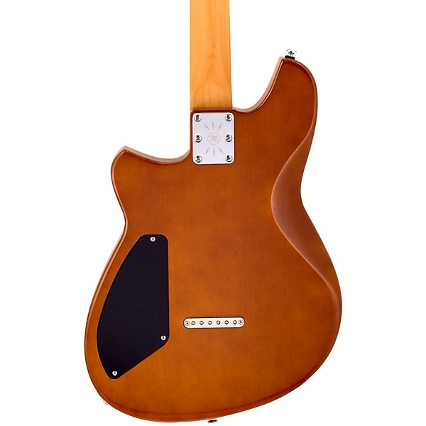 Reverend Descent Baritone Electric Guitar With Rosewood Fingerboard - Midnight Black