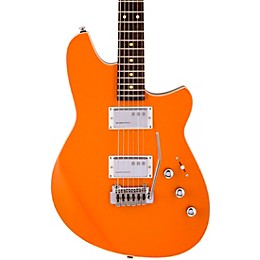 Reverend Descent Wilkinson Baritone Electric Guitar With Rosewood Fingerboard - Baked Orange