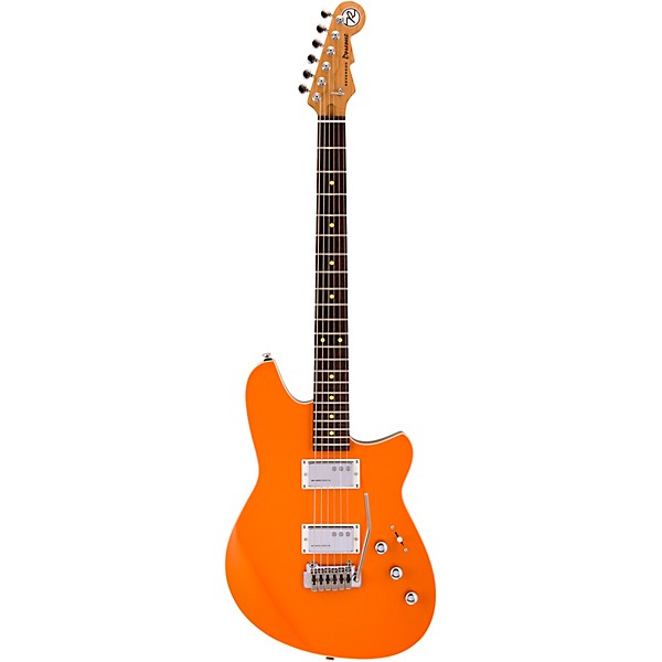 Reverend Descent Wilkinson Baritone Electric Guitar With Rosewood Fingerboard - Baked Orange