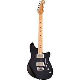 Reverend Kingbolt HH Electric Guitar With Maple Fingerboard - Midnight Black