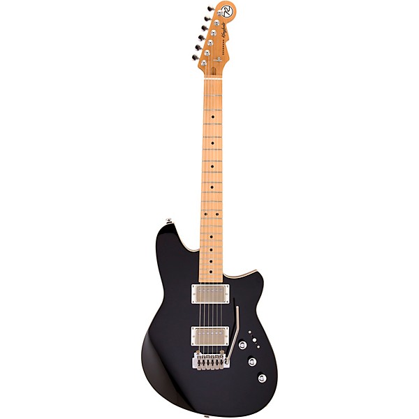 Reverend Kingbolt HH Electric Guitar With Maple Fingerboard - Midnight Black