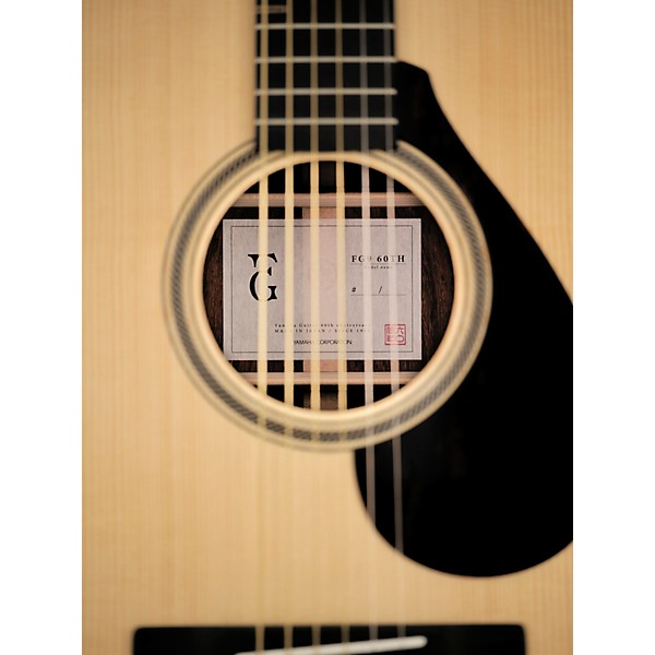 Yamaha FG9 60th Anniversary Edition Dreadnought Acoustic Guitar - Natural