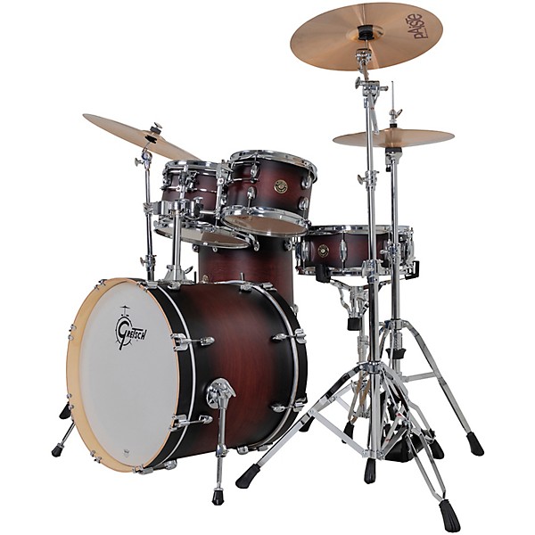 Gretsch Drums Catalina Maple CM2 5-Piece Shell Pack With 20" Bass Drum - Satin Deep Cherry Burst