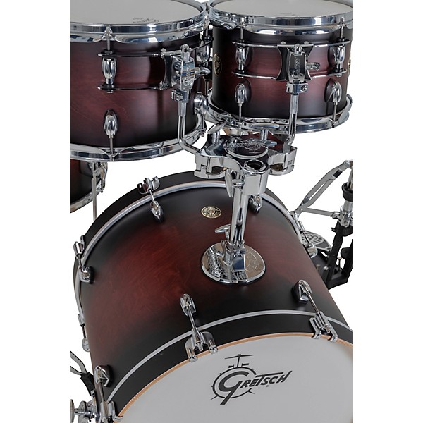 Gretsch Drums Catalina Maple CM2 5-Piece Shell Pack With 20" Bass Drum - Satin Deep Cherry Burst
