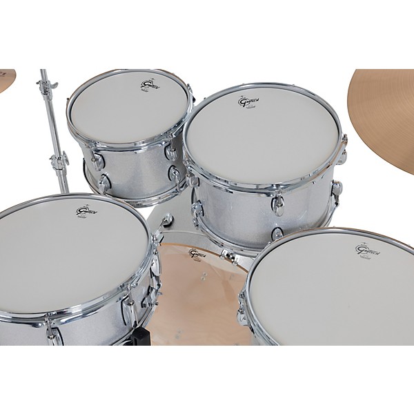 Gretsch Drums Catalina Maple CM2 5-Piece Shell Pack With 20" Bass Drum - Silver Sparkle