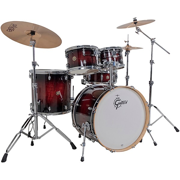 Gretsch Drums Catalina Maple CM2 5-Piece Shell Pack With 22" Bass Drum - Gloss Deep Cherry Burst