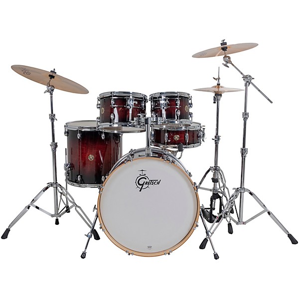 Gretsch Drums Catalina Maple CM2 5-Piece Shell Pack With 22" Bass Drum - Gloss Deep Cherry Burst