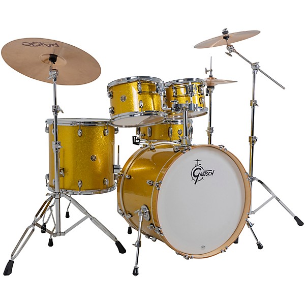 Gretsch Drums Catalina Maple CM2 5-Piece Shell Pack With 22" Bass Drum - Lemon Sparkle