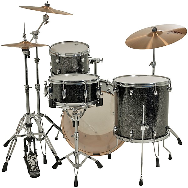 Gretsch Drums Catalina Maple CM2 4-Piece Shell Pack With 22" Bass Drum - Black Stardust