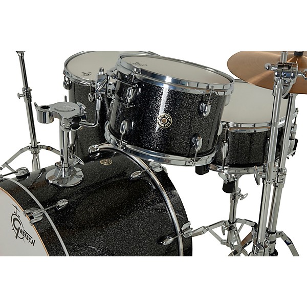 Gretsch Drums Catalina Maple CM2 4-Piece Shell Pack With 22" Bass Drum - Black Stardust