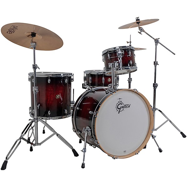 Gretsch Drums Catalina Maple CM2 4-Piece Shell Pack With 22" Bass Drum - Gloss Deep Cherry Burst