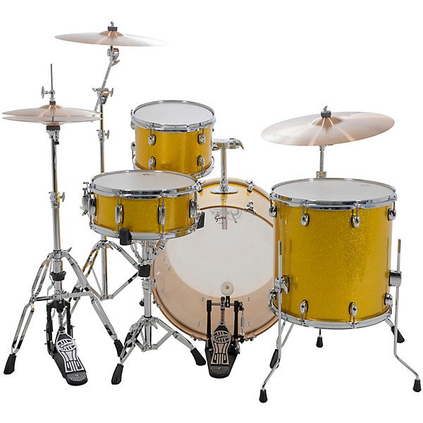 Gretsch Drums Catalina Maple CM2 4-Piece Shell Pack With 22" Bass Drum - Lemon Sparkle