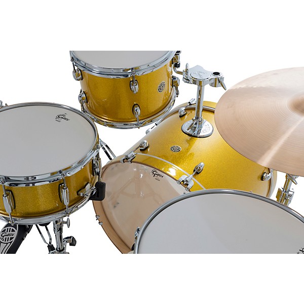 Gretsch Drums Catalina Maple CM2 4-Piece Shell Pack With 22" Bass Drum - Lemon Sparkle