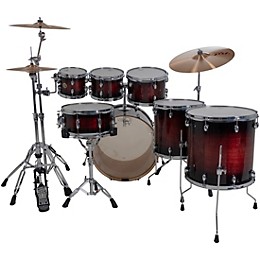 Gretsch Drums Catalina Maple CM2 7-Piece Shell Pack With 22" Bass Drum - Gloss Deep Cherry Burst