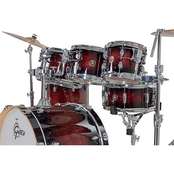 Gretsch Drums Catalina Maple CM2 7-Piece Shell Pack With 22" Bass Drum - Gloss Deep Cherry Burst