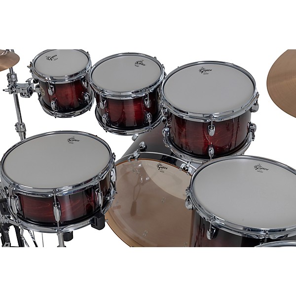 Gretsch Drums Catalina Maple CM2 7-Piece Shell Pack With 22" Bass Drum - Gloss Deep Cherry Burst