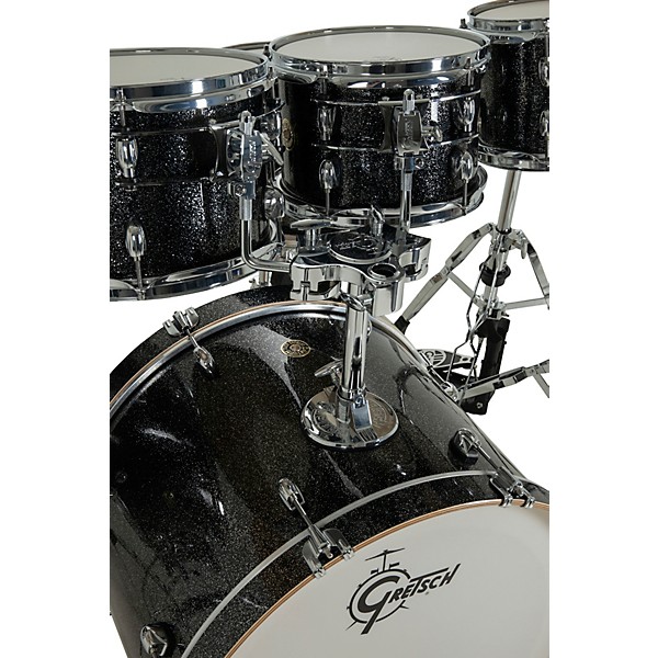 Gretsch Drums Catalina Maple CM2 7-Piece Shell Pack With 22" Bass Drum - Black Stardust