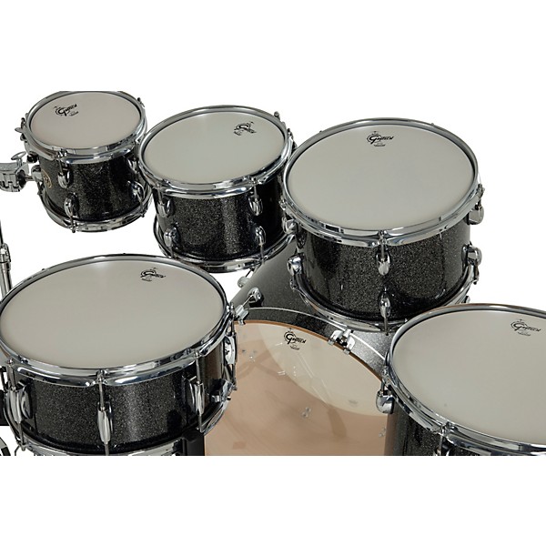 Gretsch Drums Catalina Maple CM2 7-Piece Shell Pack With 22" Bass Drum - Black Stardust