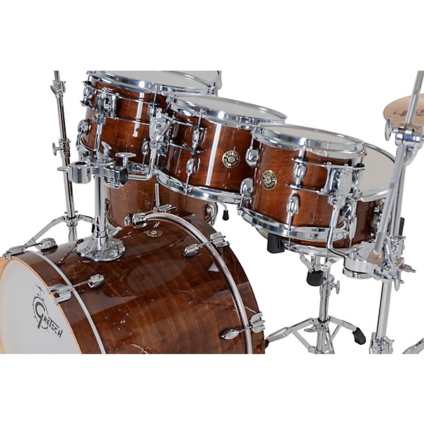 Gretsch Drums Catalina Maple CM2 7-Piece Shell Pack With 22" Bass Drum - Walnut Glaze