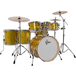 Gretsch Drums Catalina Maple CM2 7-Piece Shell Pack With 22" Bass Drum - Lemon Sparkle