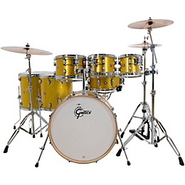 Gretsch Drums Catalina Maple CM2 7-Piece Shell Pack With 22" Bass Drum - Lemon Sparkle