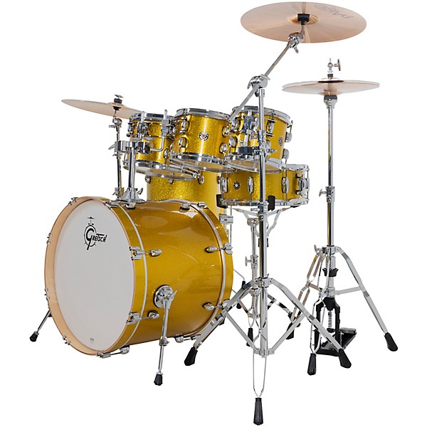 Gretsch Drums Catalina Maple CM2 7-Piece Shell Pack With 22" Bass Drum - Lemon Sparkle