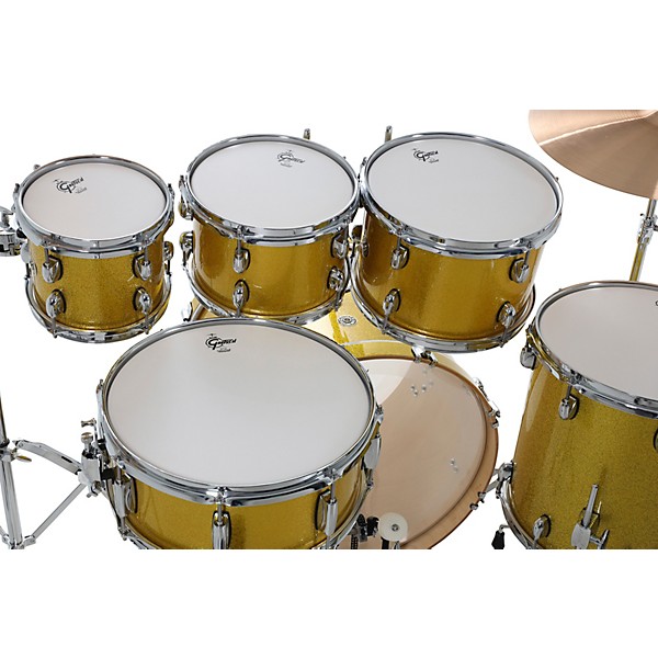 Gretsch Drums Catalina Maple CM2 7-Piece Shell Pack With 22" Bass Drum - Lemon Sparkle