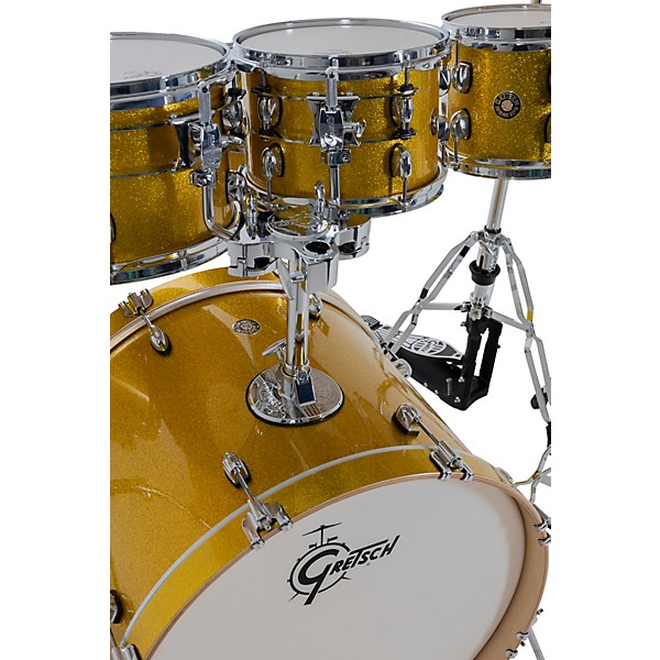 Gretsch Drums Catalina Maple CM2 7-Piece Shell Pack With 22" Bass Drum - Lemon Sparkle