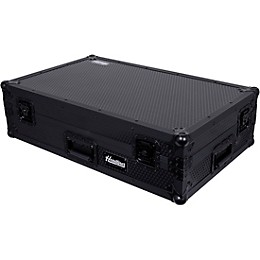 Headliner Pitch Black Flight Case for Rane System One With Laptop Platform and Wheels - Black
