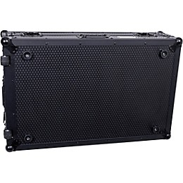 Headliner Pitch Black Flight Case for Rane System One With Laptop Platform and Wheels - Black