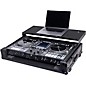 Headliner Pitch Black Flight Case for Rane System One With Laptop Platform and Wheels - Black