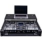 Headliner Pitch Black Flight Case for Rane System One With Laptop Platform and Wheels - Black