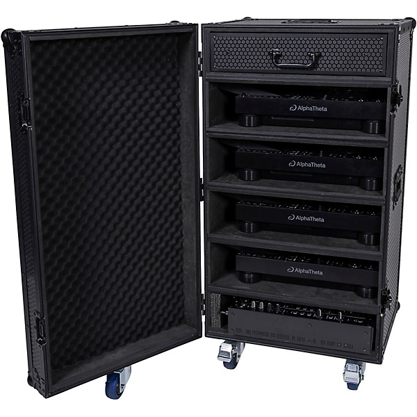 Headliner Pitch Black CDJ/Mixer Touring Case - Black