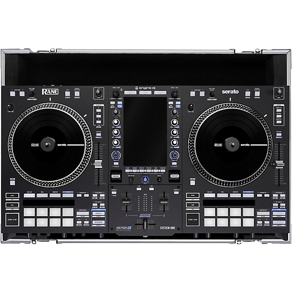 Headliner Pitch Black Low Profile Flight Case for Rane System One - Black