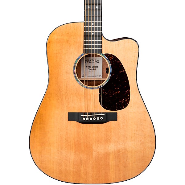 Martin Road Series Special DC-11E Dreadnought Cutaway Acoustic-Electric Guitar - Natural