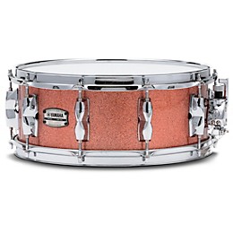 Yamaha Recording Custom Birch Snare Drum - 14 x 5.5 in. Pink Champagne Sparkle