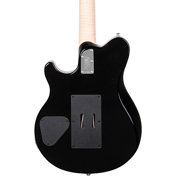 Ernie Ball Music Man 30th Anniversary Axis Electric Guitar - Translucent Red Quilt